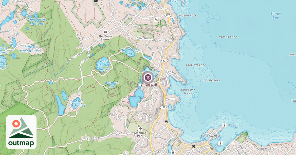Map of Temple Wall