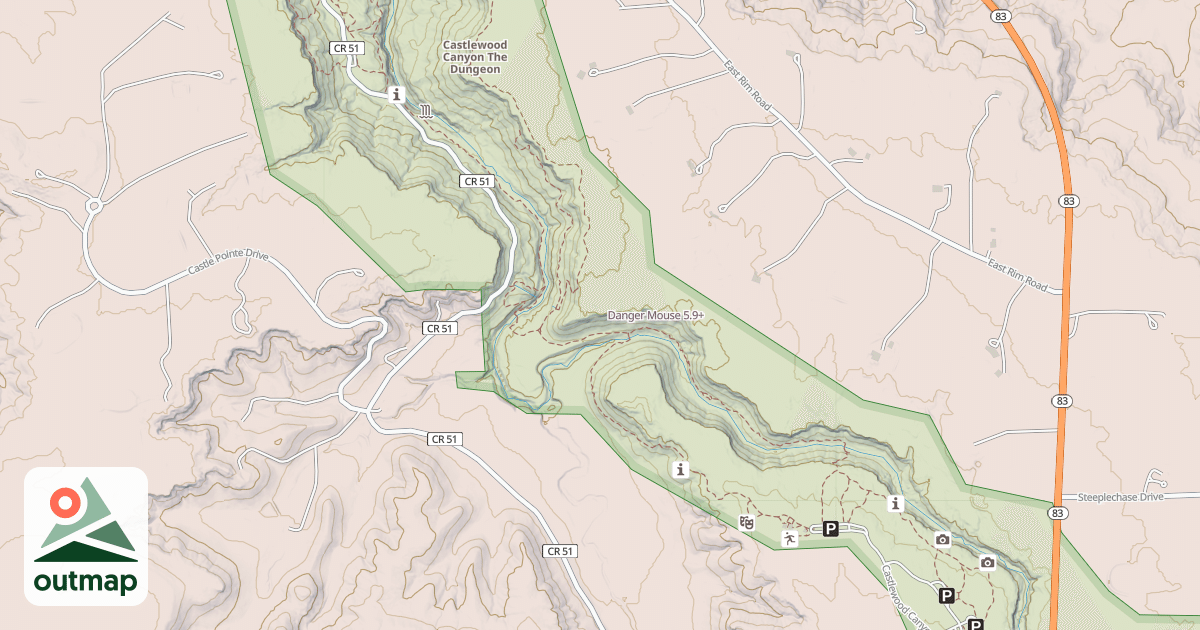 Map of Danger Mouse