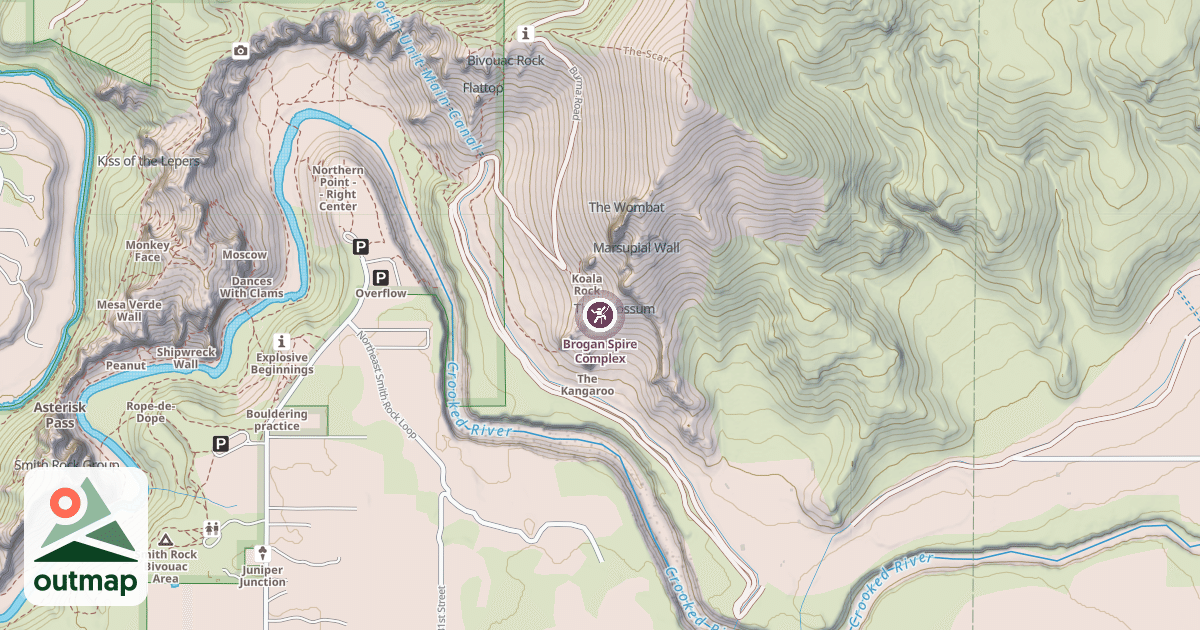 Map of Brogan Spire Complex