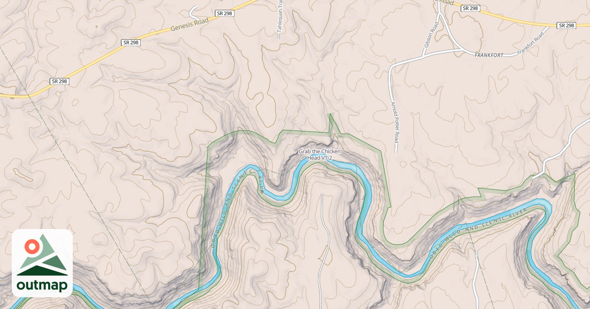 Map of Grab the Chicken Head