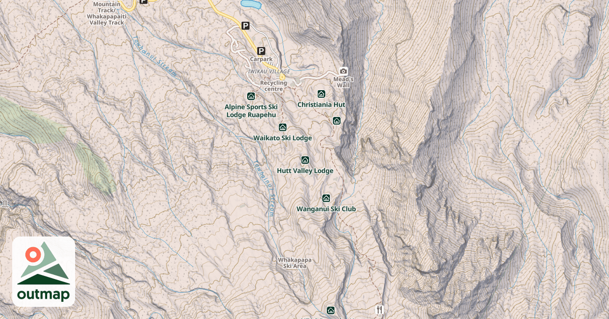 Map of Hutt Valley Lodge