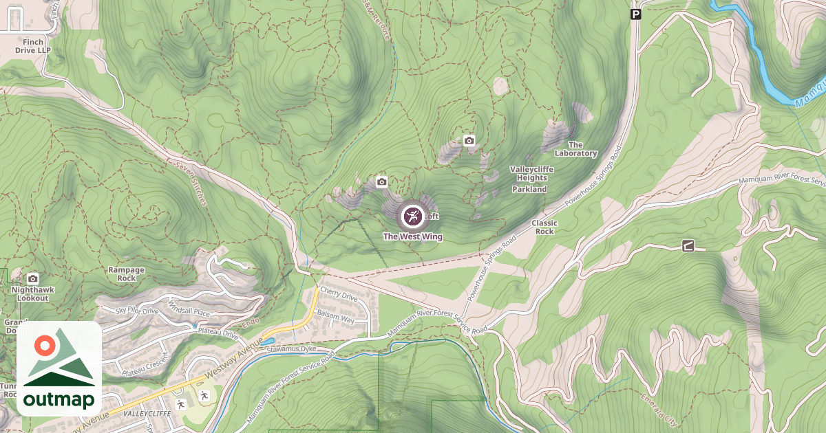Map of The West Wing