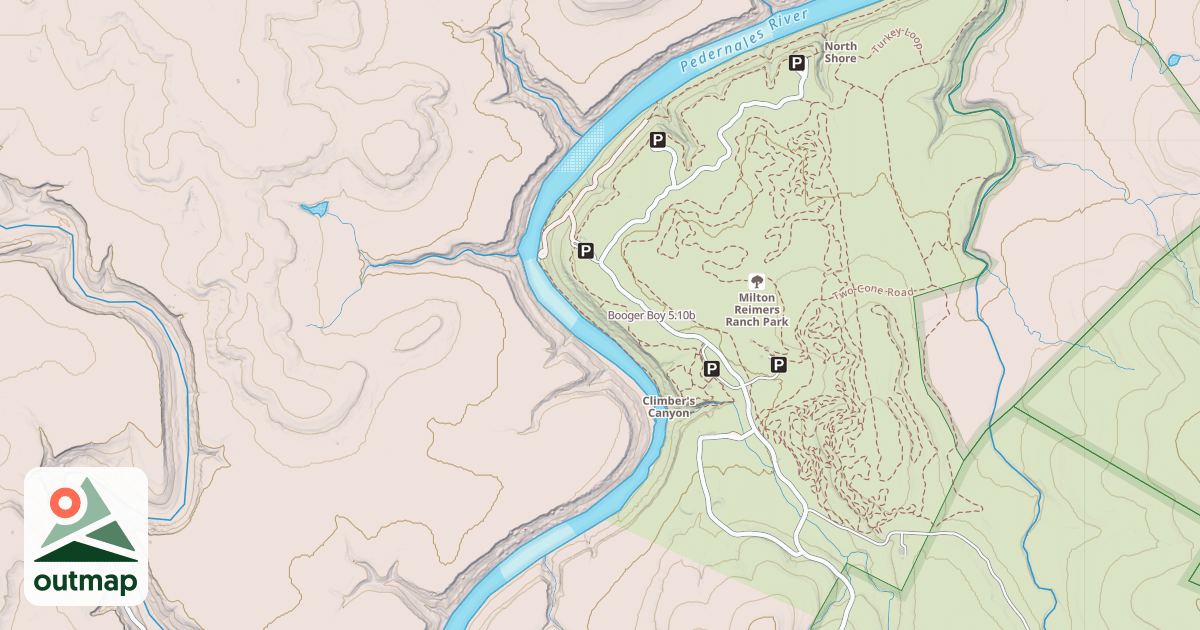 Map of Booger Boy