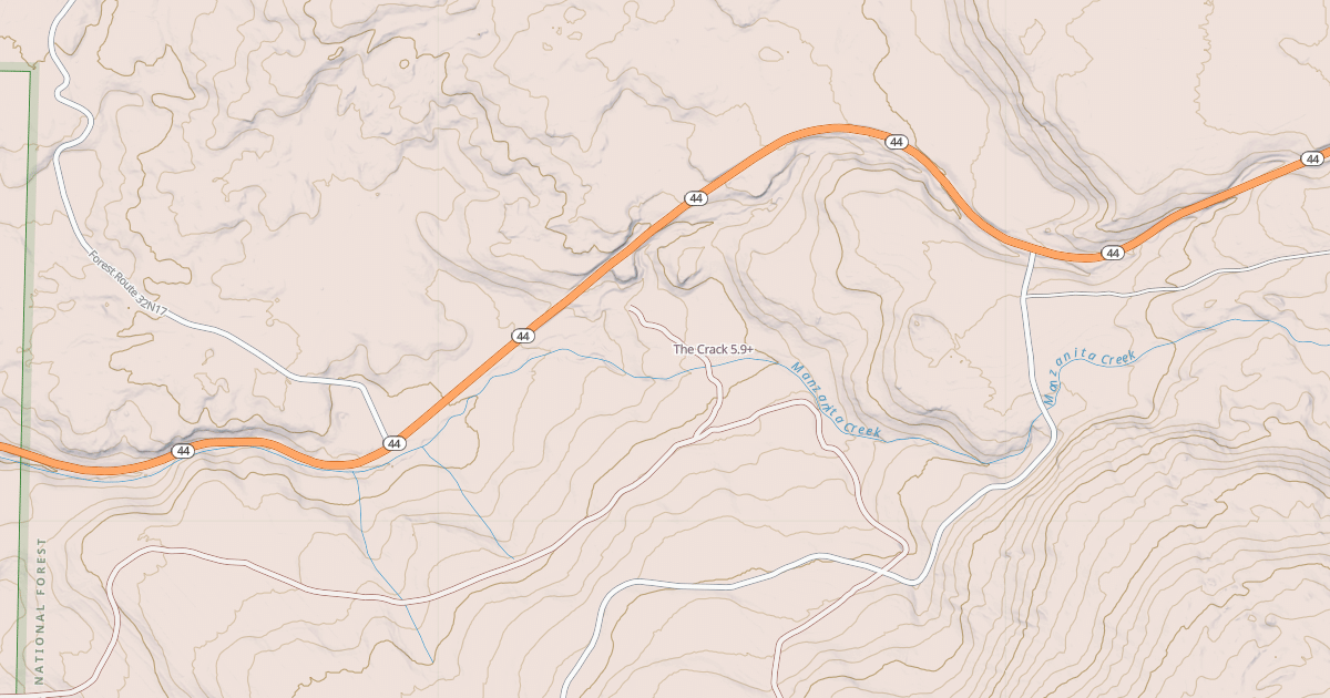 Map preview of The Crack