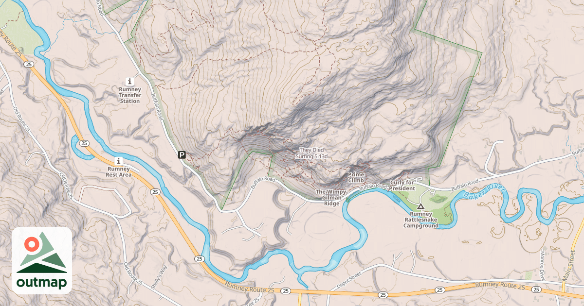 Map of They Died Surfing