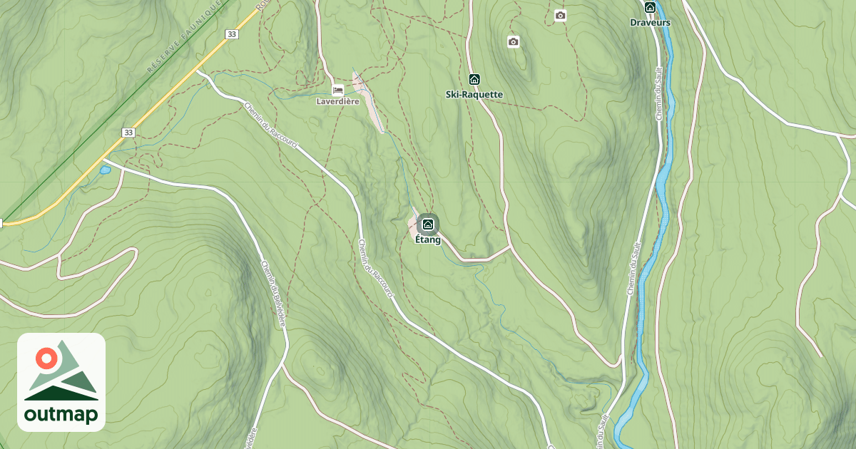 Map of Étang
