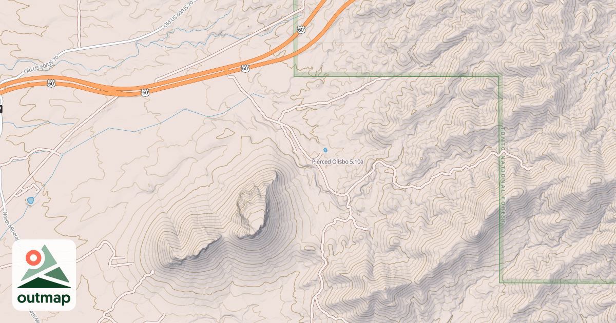 Map of Pierced Olisbo