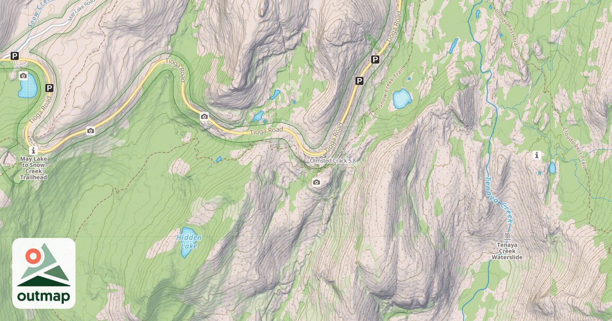 Map of Olmsted Crack