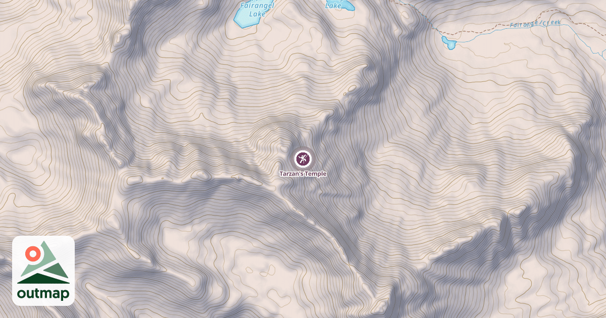 Map of Tarzan's Temple