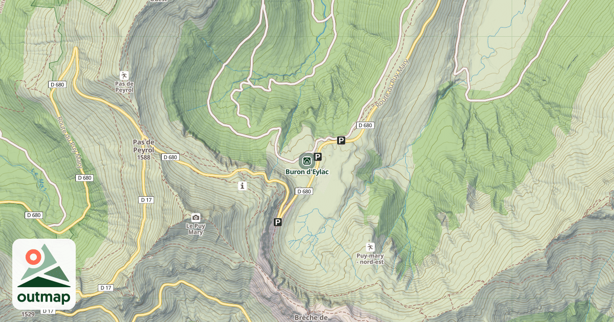 Map of Buron d'Eylac