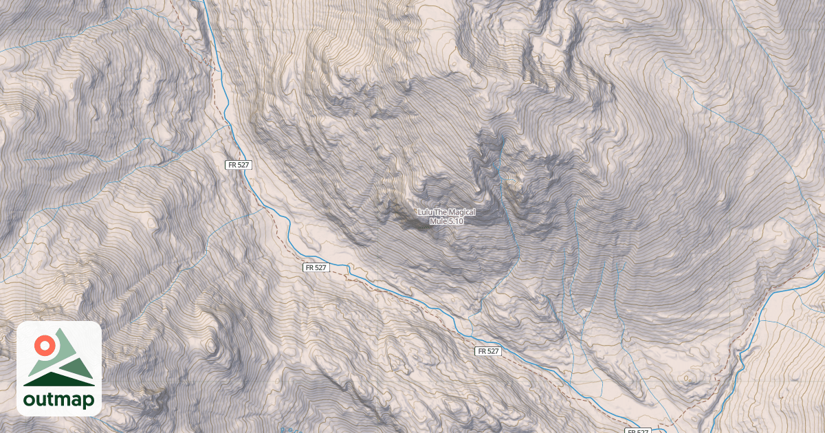 Map of Lulu The Magical Mule