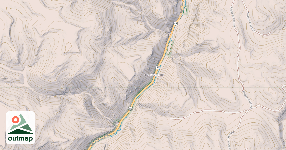 Map of The Roach
