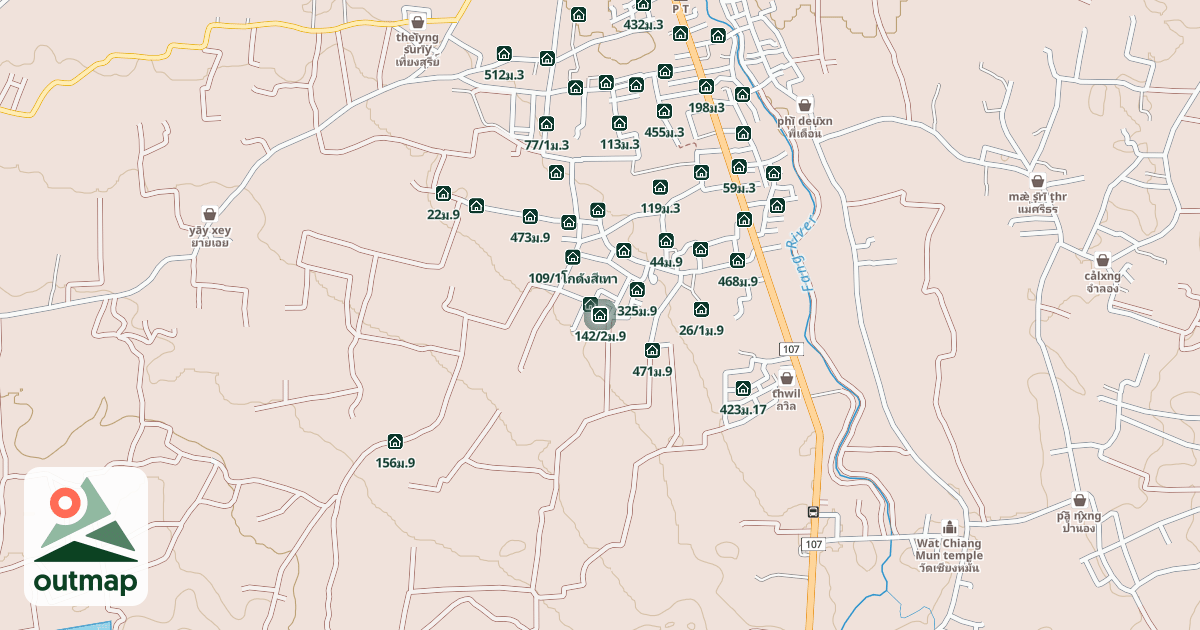 Map of 142/2ม.9