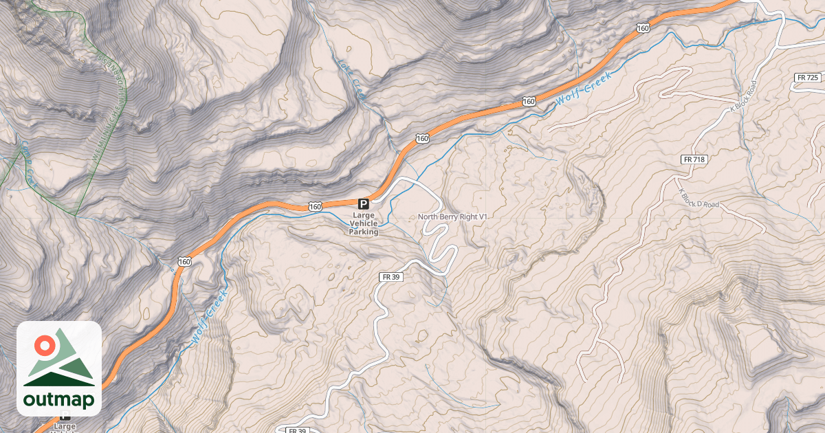 Map of North Berry Right