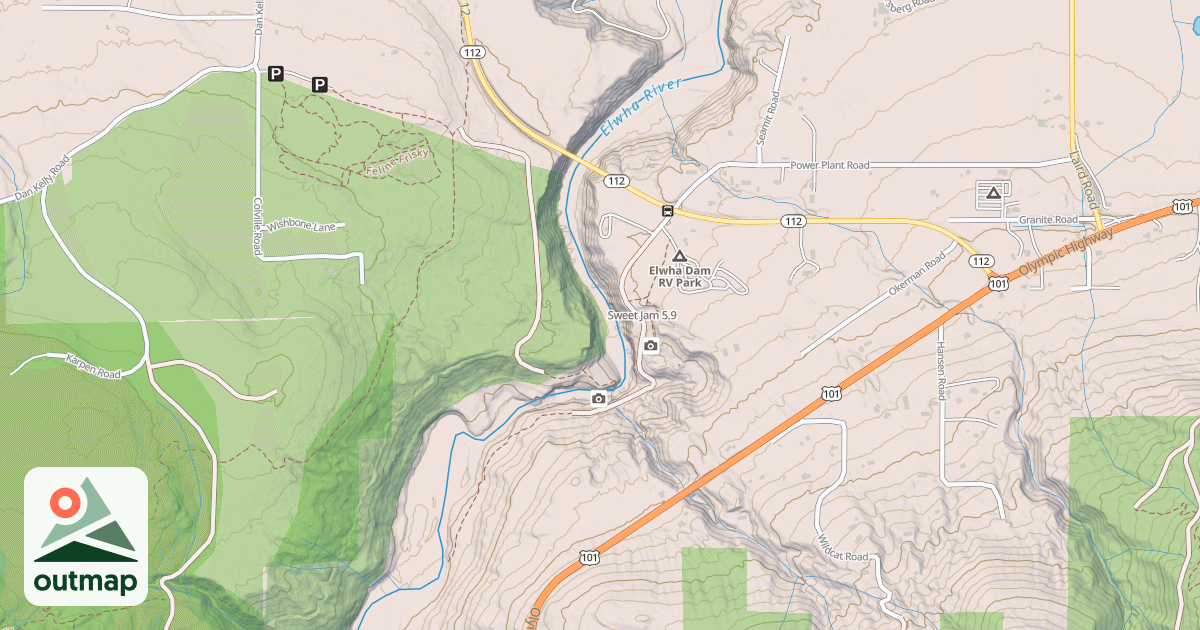 Map of Sweet Jam