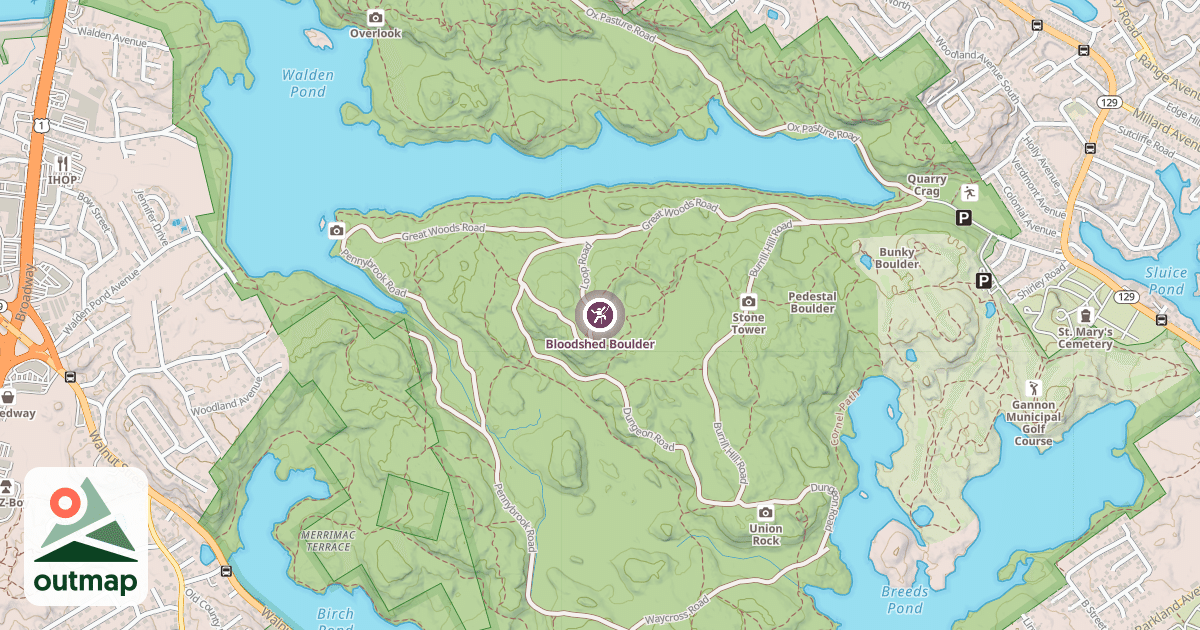 Map of Bloodshed Boulder
