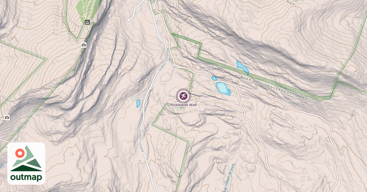 Map of Pickledish Wall