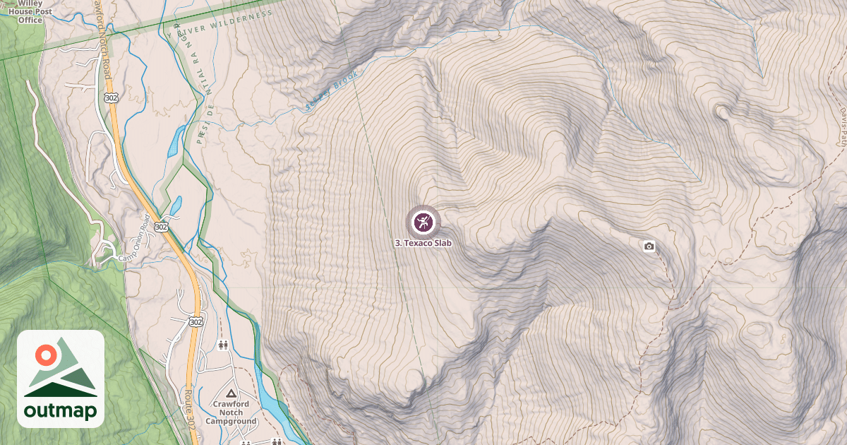 Map of 3. Texaco Slab