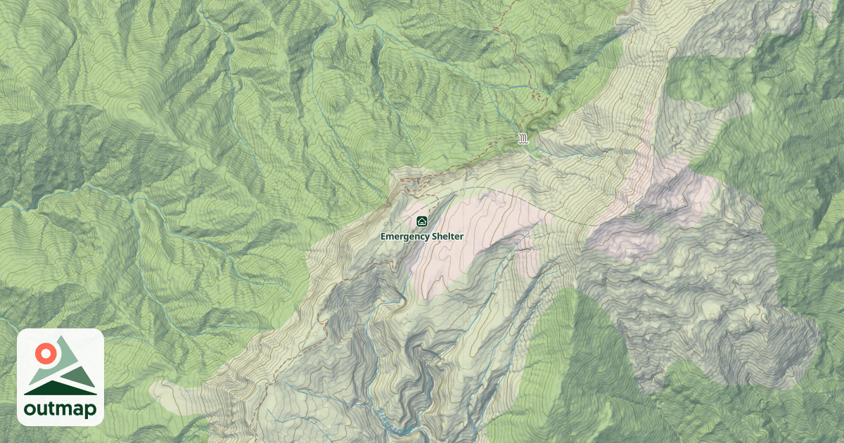 Map of Emergency Shelter