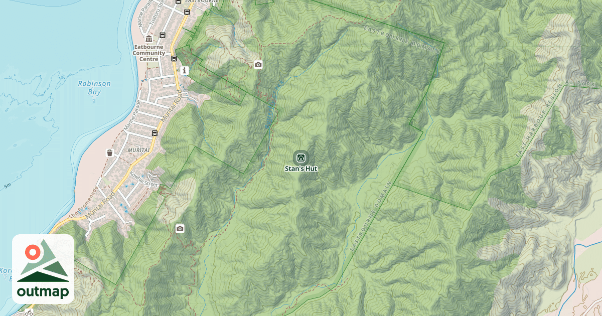 Map of Stan's Hut