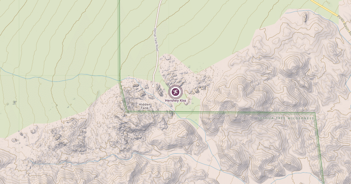 Map preview of Hershey Kiss