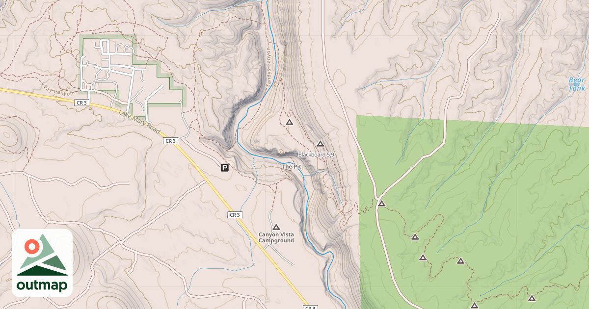 Map of Blackboard