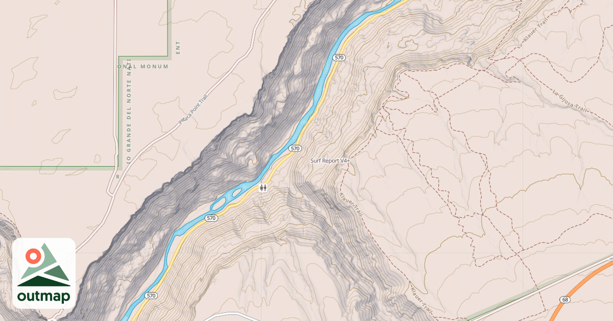 Map of Surf Report