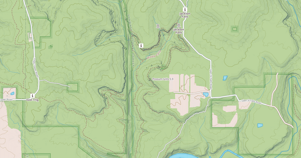 Map preview of Possum Grits