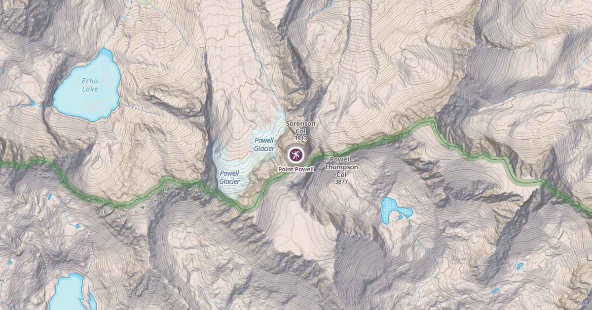 Map preview of Point Powell