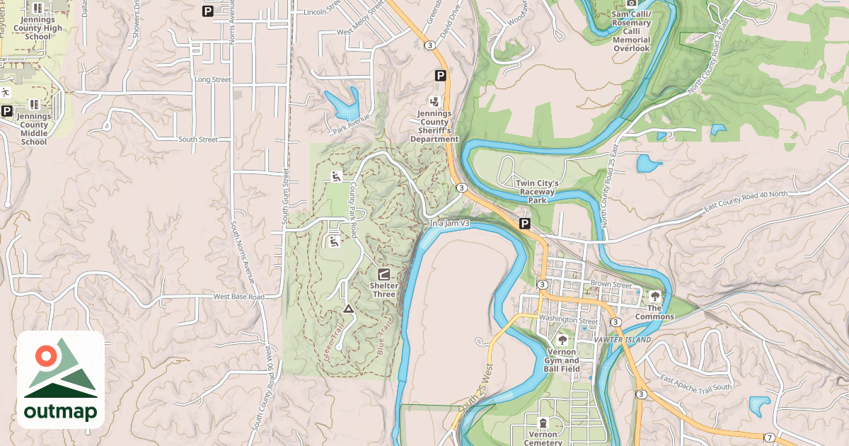 Map of In a Jam