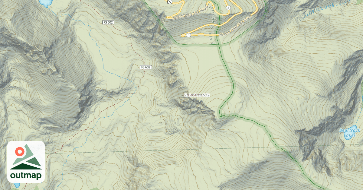 Map of Sizzler Arete