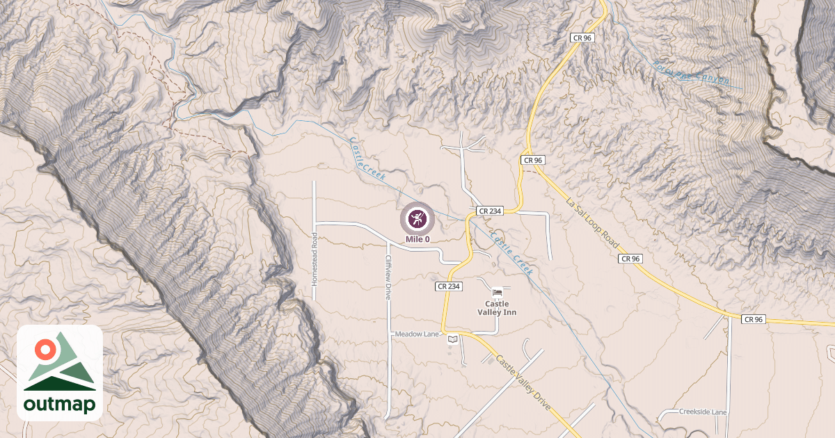 Map of Mile 0