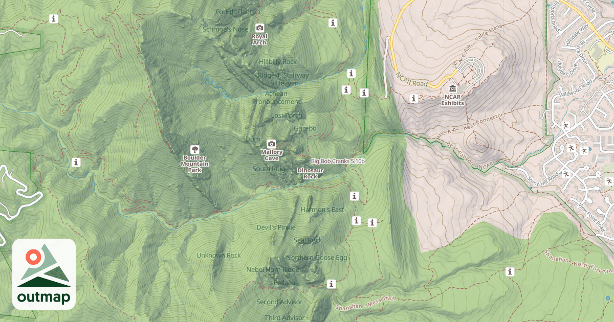 Map of Big Bob Cranks