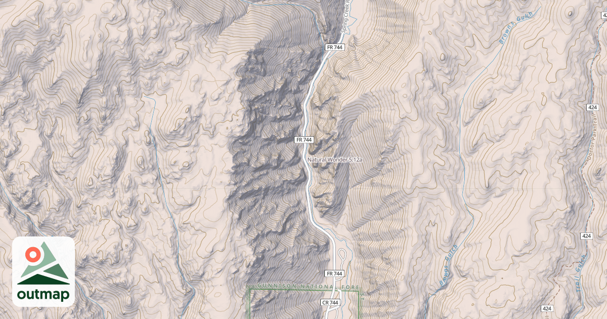 Map of Natural Wonder