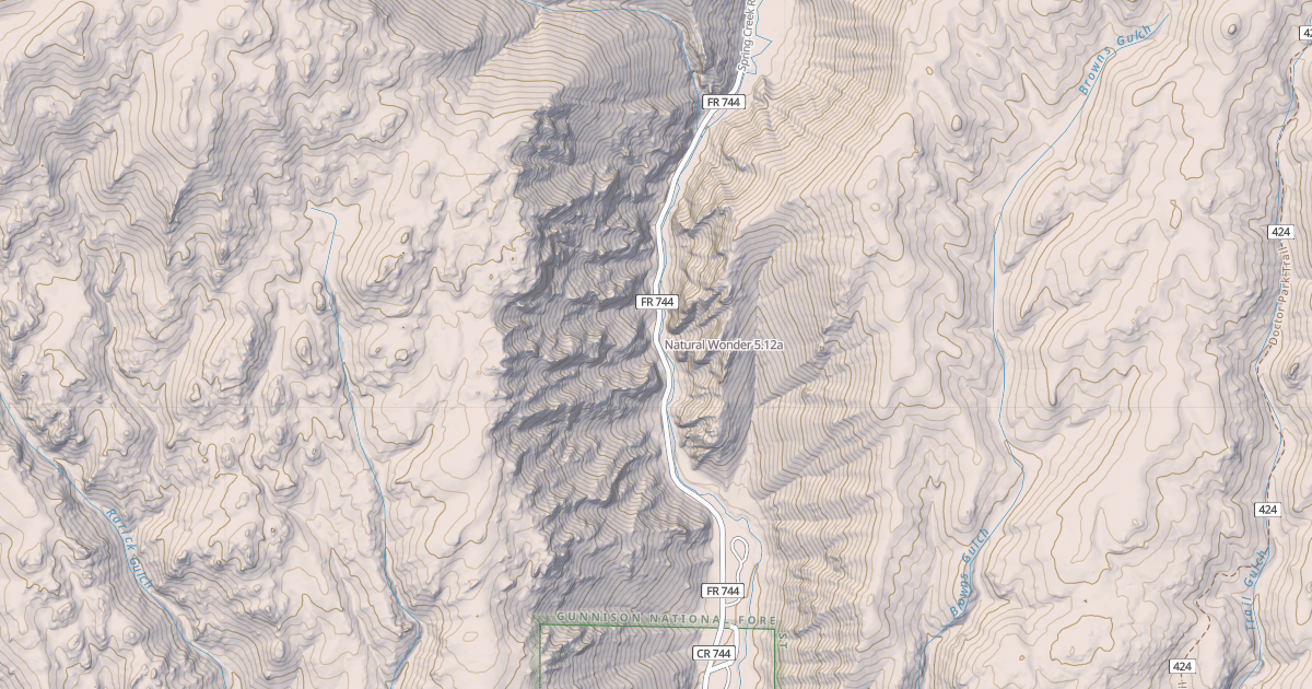 Map preview of Natural Wonder