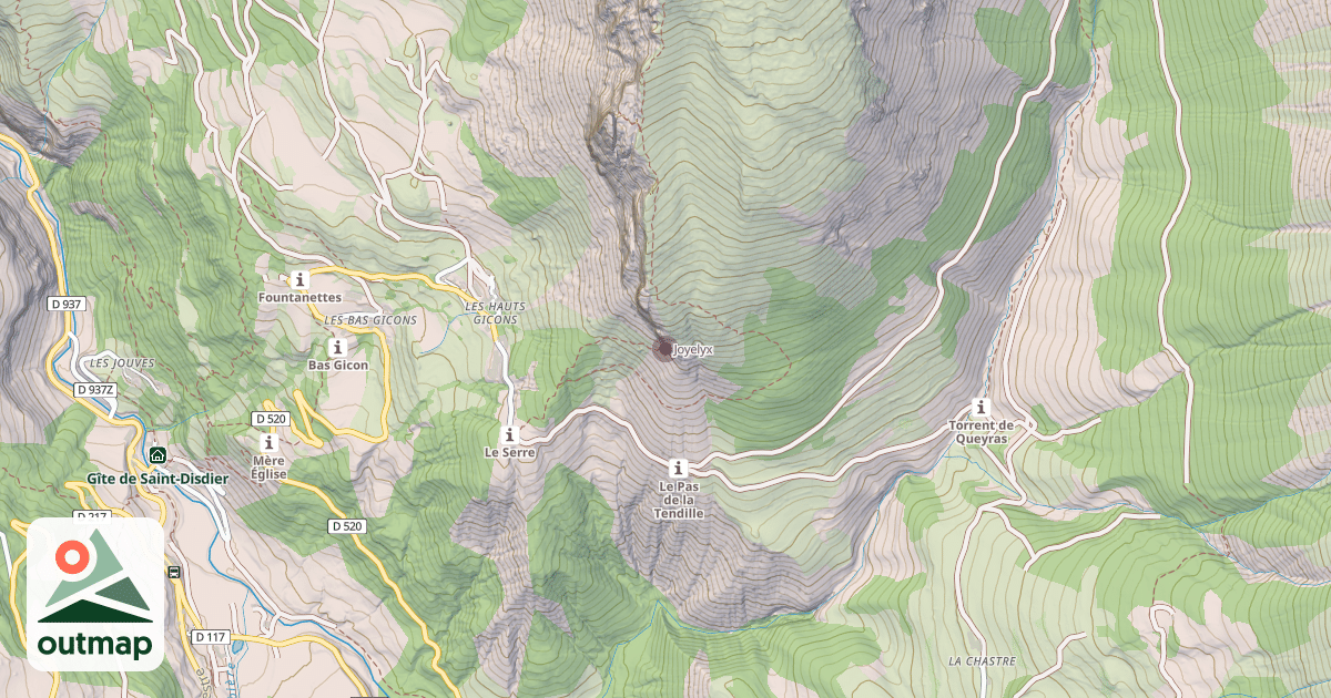 Map of Joyelyx