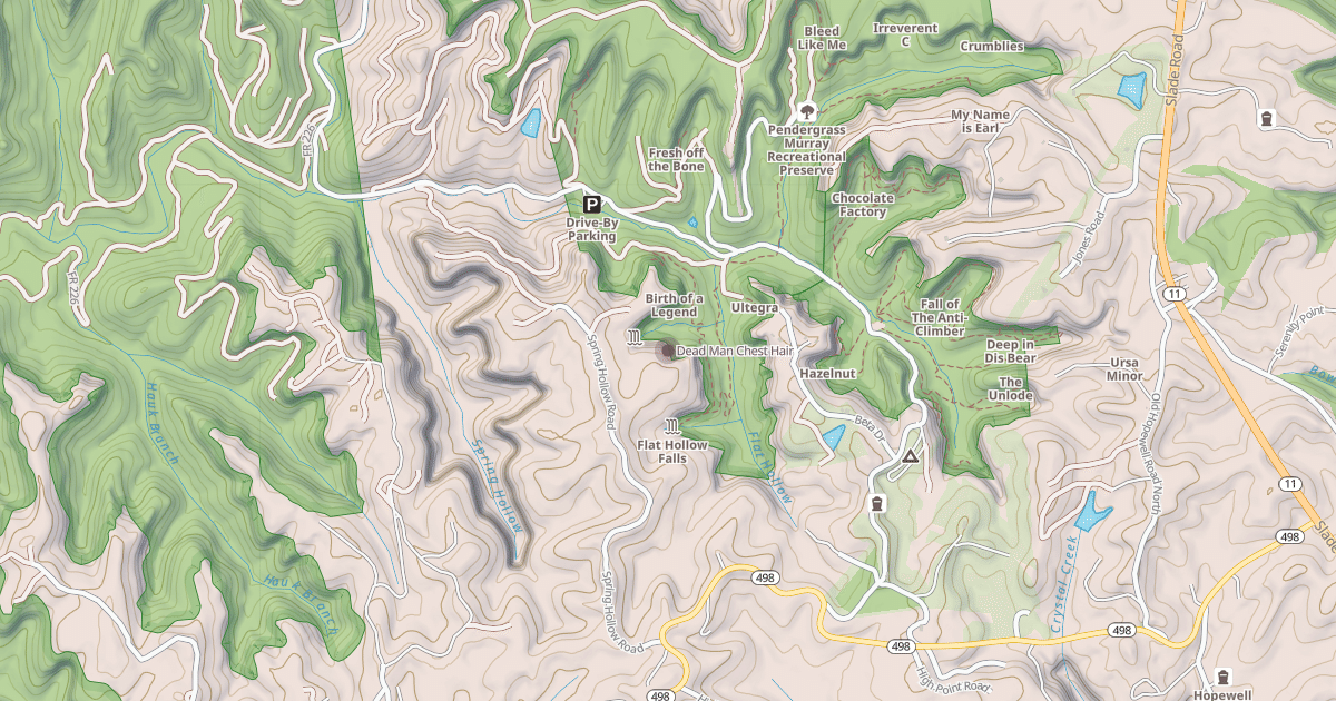 Map preview of Dead Man Chest Hair