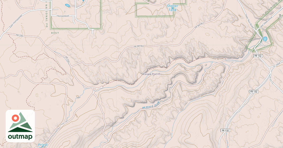 Map of Escape Pod