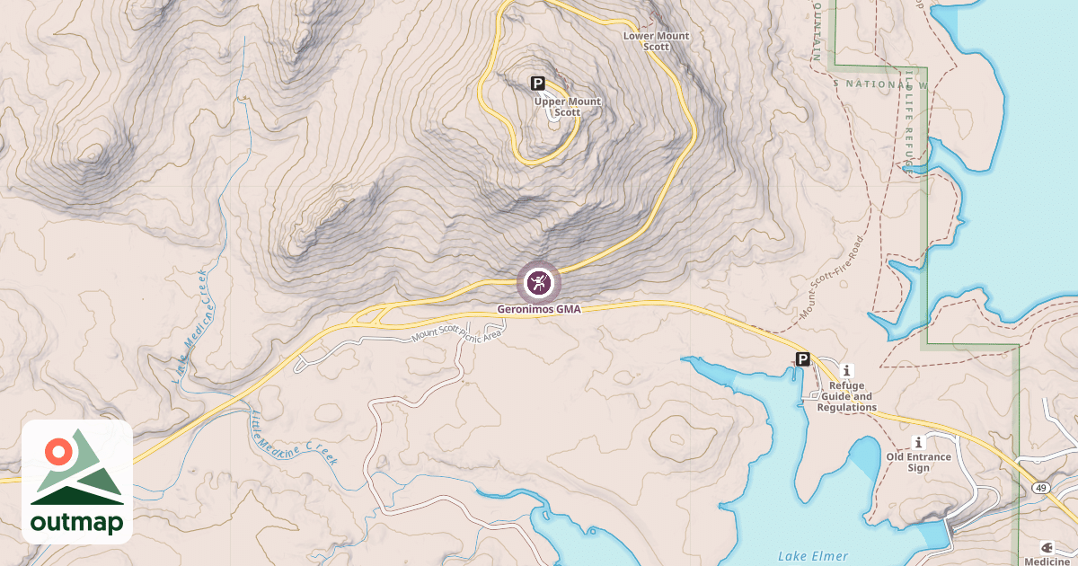 Map of Geronimos GMA