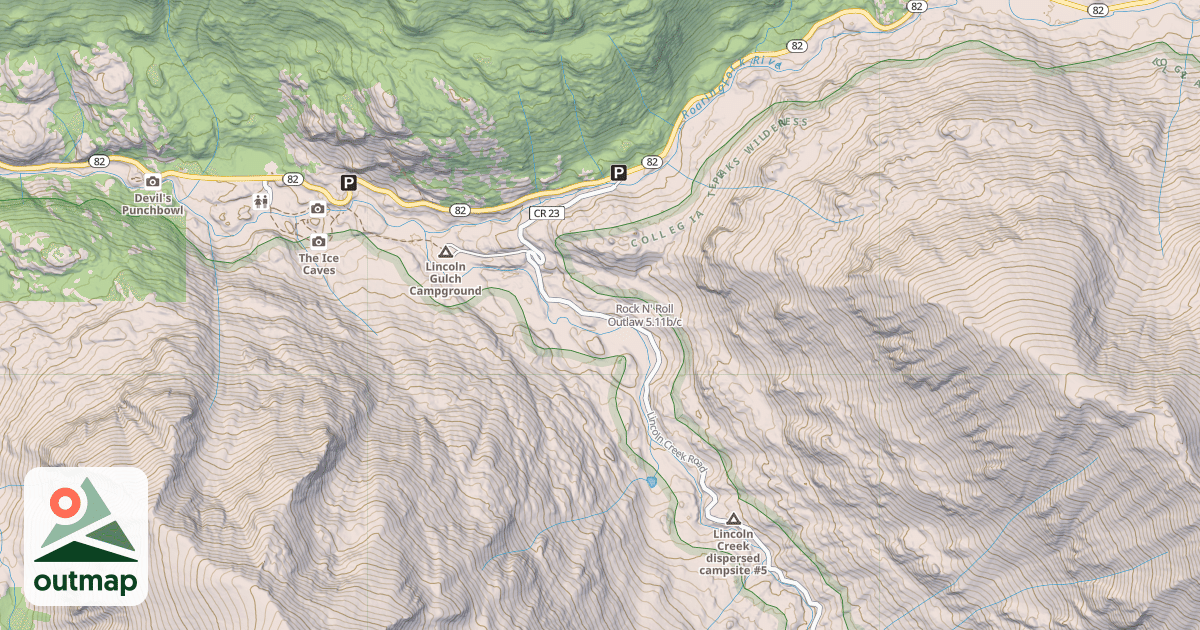 Map of Rock N' Roll Outlaw