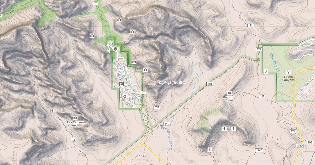 Map preview of Mystery Spire