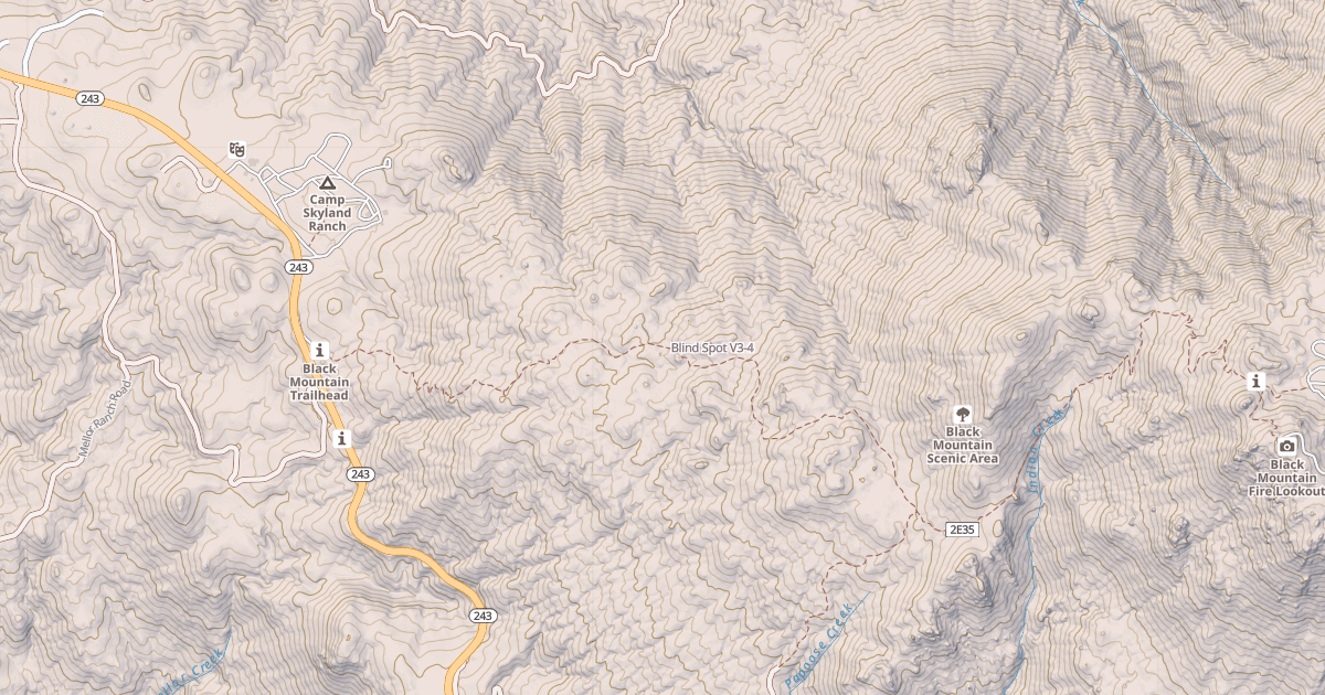 Map preview of Blind Spot