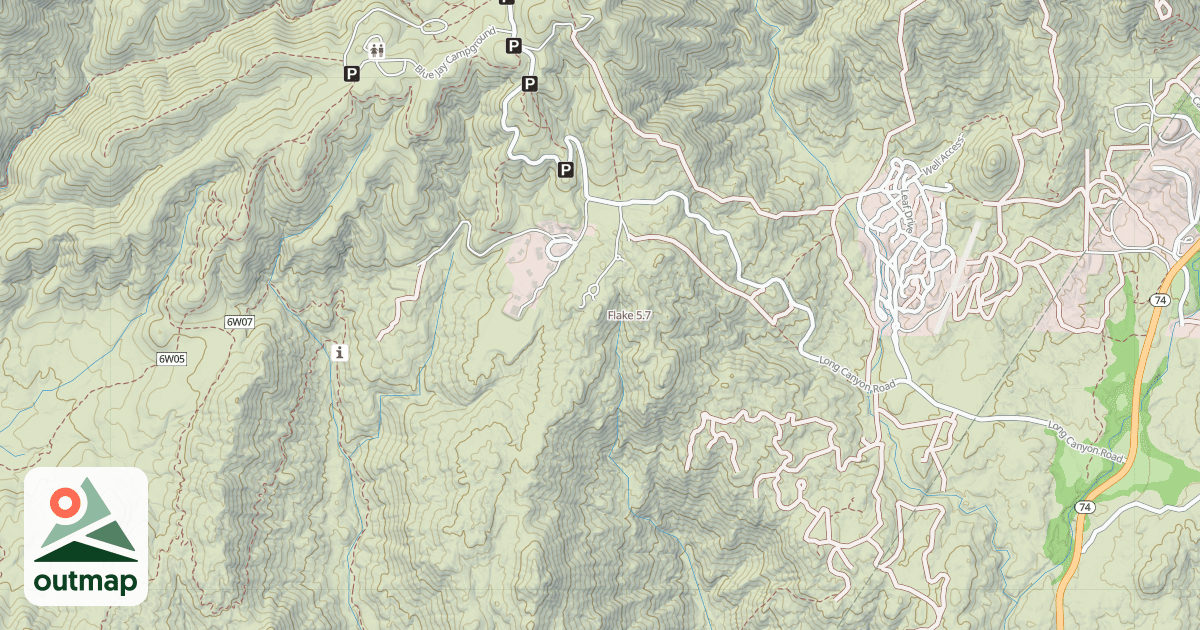 Map of Flake