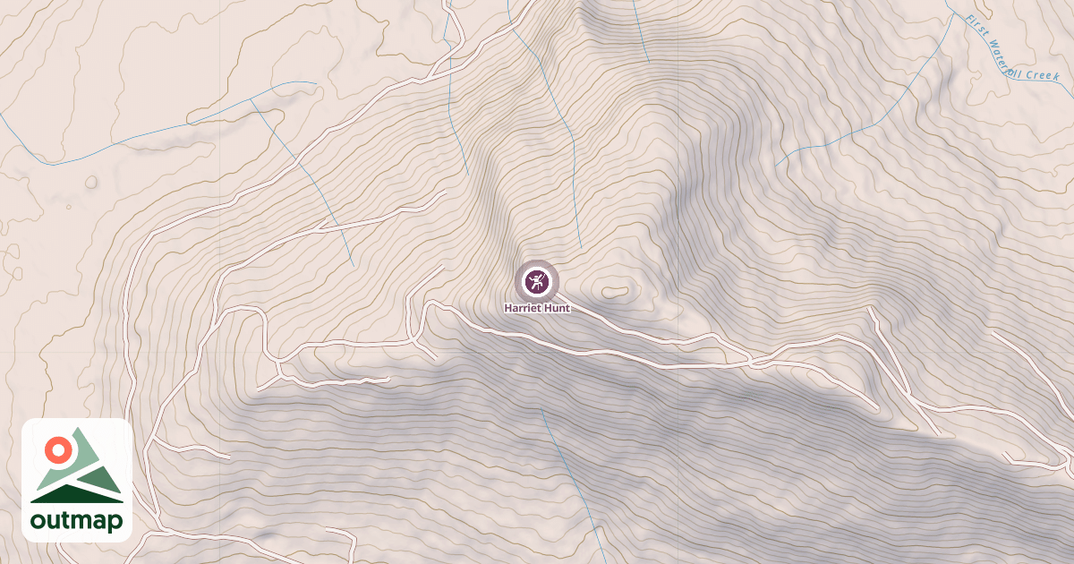 Map of Harriet Hunt