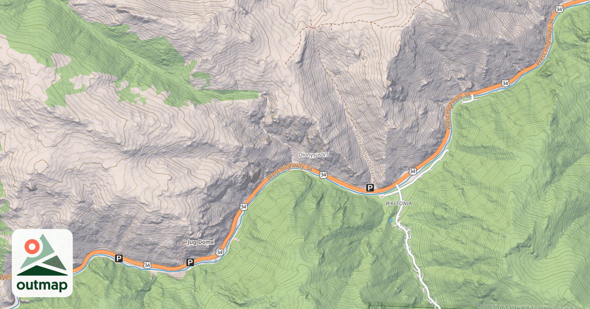 Map of Dionysus