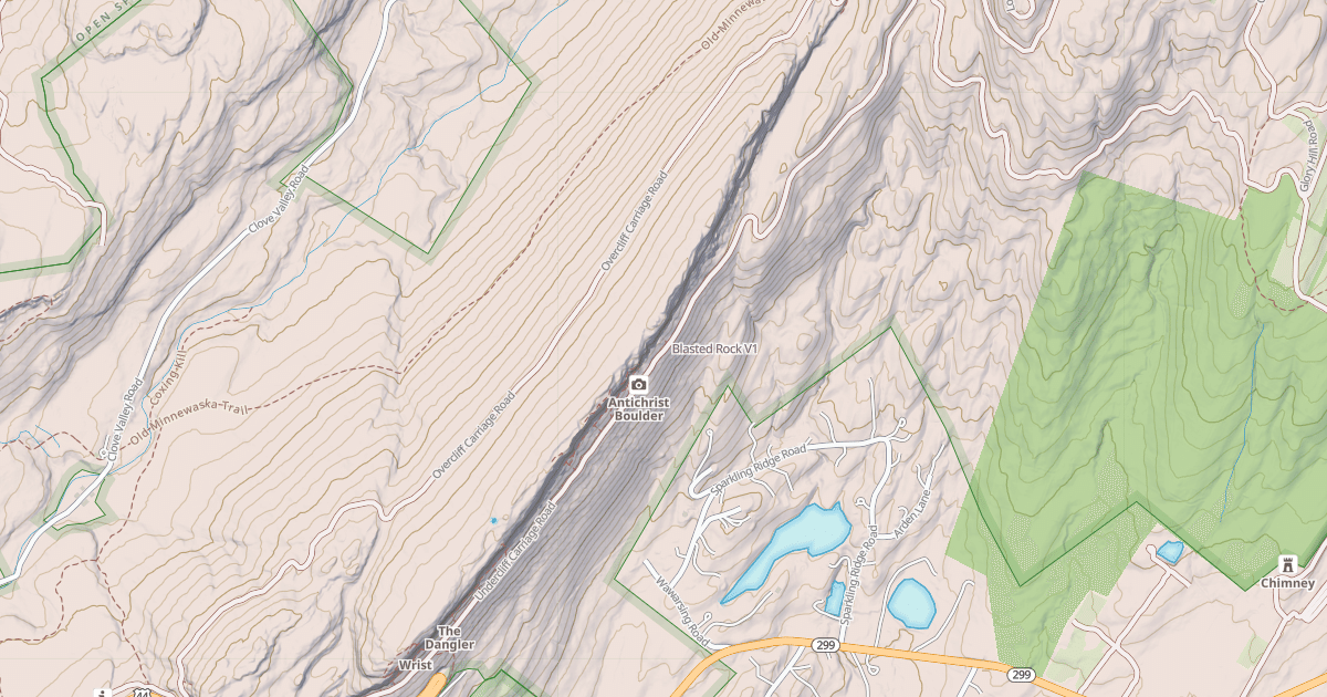 Map preview of Blasted Rock