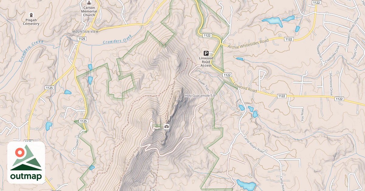Map of Holy Guacamole