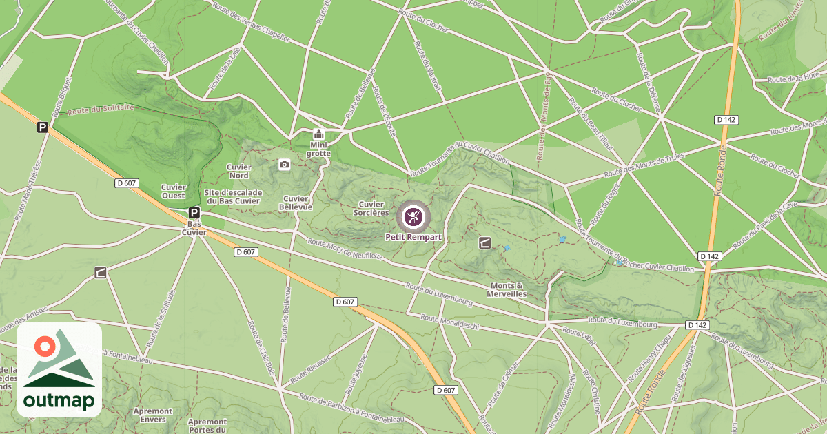 Map of Petit Rempart