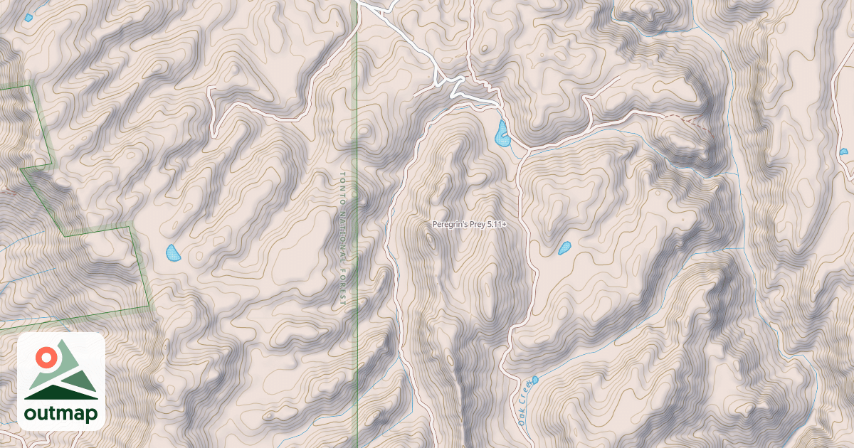 Map of Peregrin's Prey