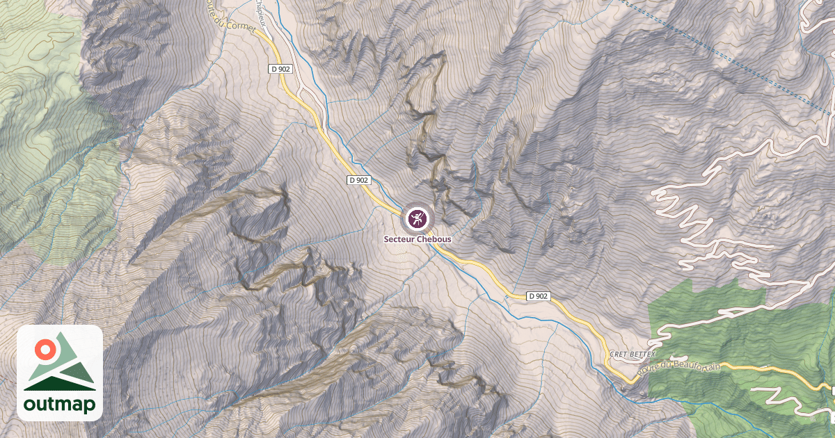 Map of Secteur Chebous